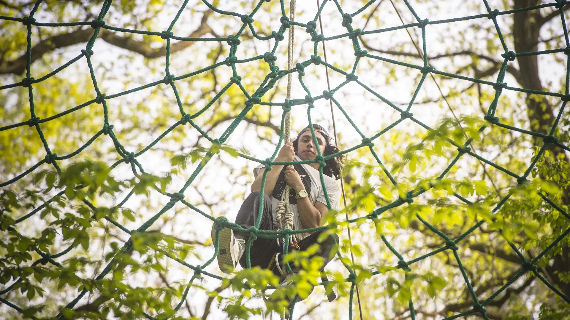 Arbr'en Ciel - Préaux - Saut de tarzan - Parcours Max