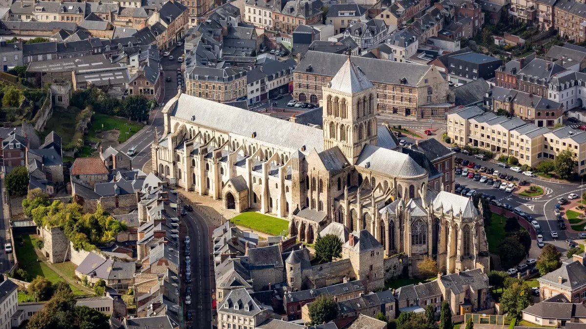 L'abbatiale de la Trinité
