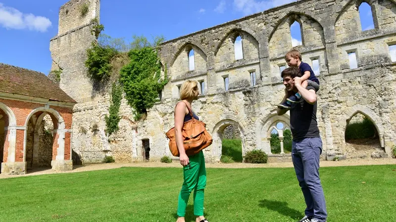 Abbaye de Mortemer, Lisors © Eric Bernard, Eure Tourisme