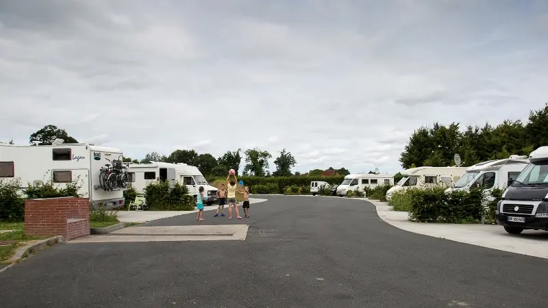 Aire de camping-cars Saint Romain de Colbosc