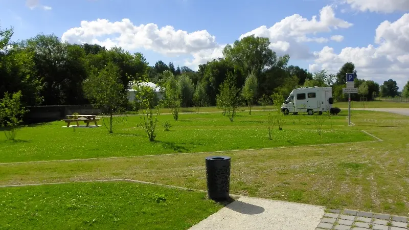 Aire de stationnement camping-cars de Auffay