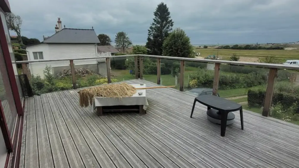 Terrasse vue mer