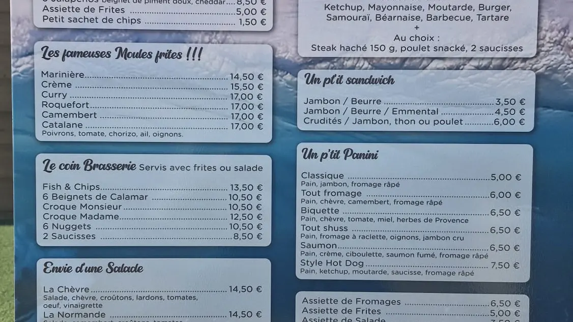 Carte 2 Ptit Spot Quiberville