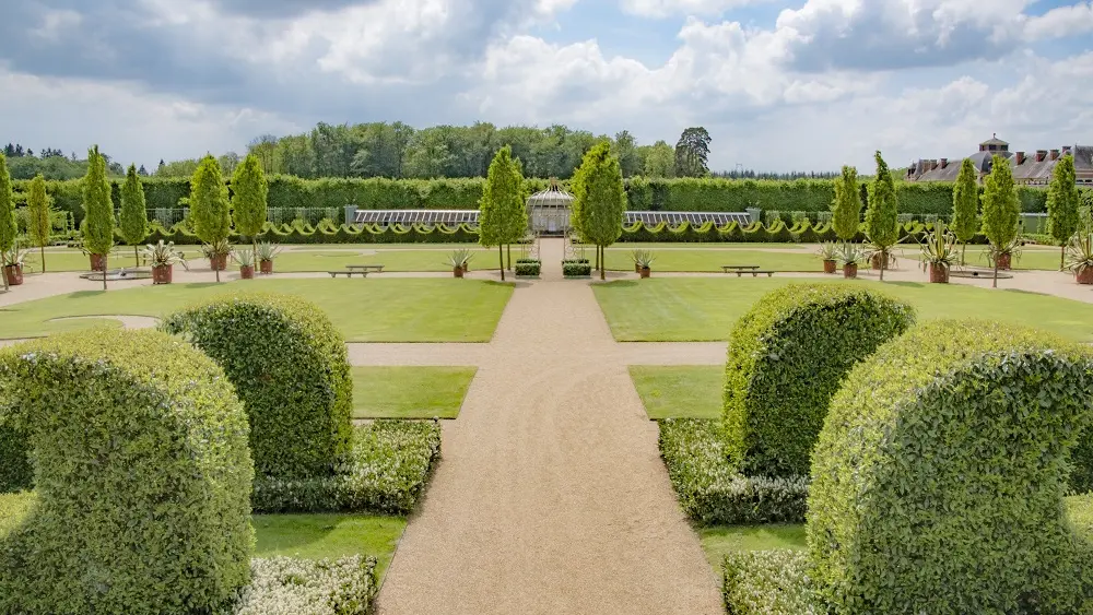 Carré de Diane et d'Apollon, Château du Champ de Bataille © David Alépée