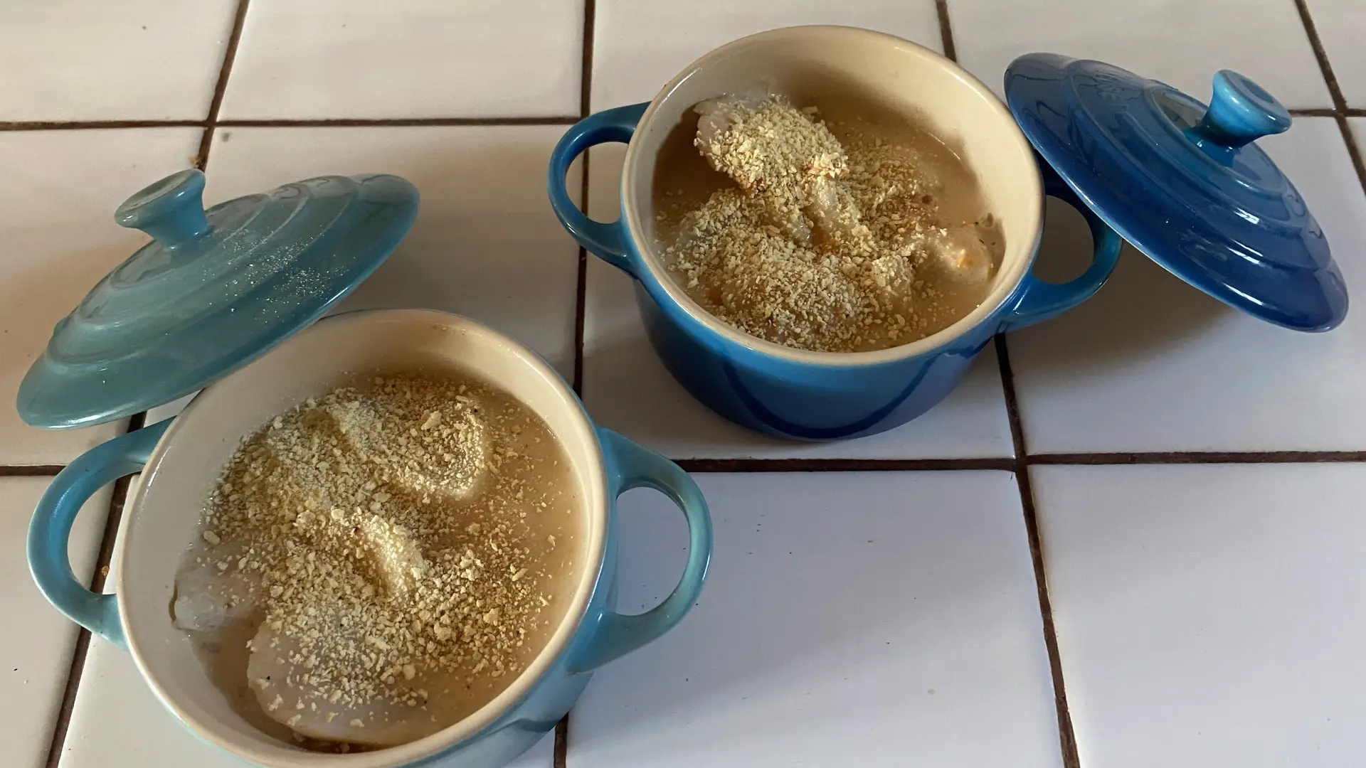 Cassolettes de fruits de mer