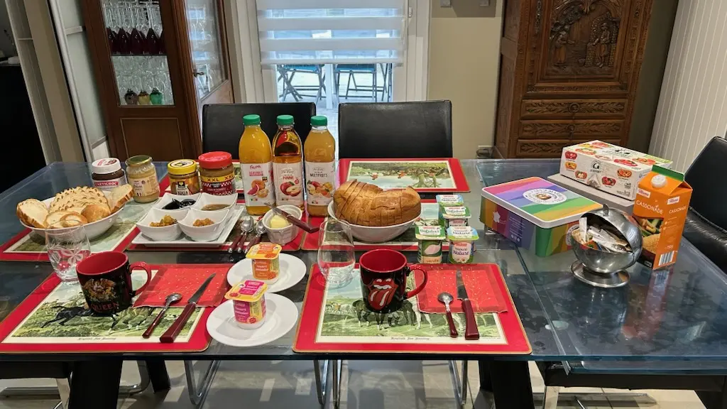 Petit-déjeuner - Les 2 ours verts (1)