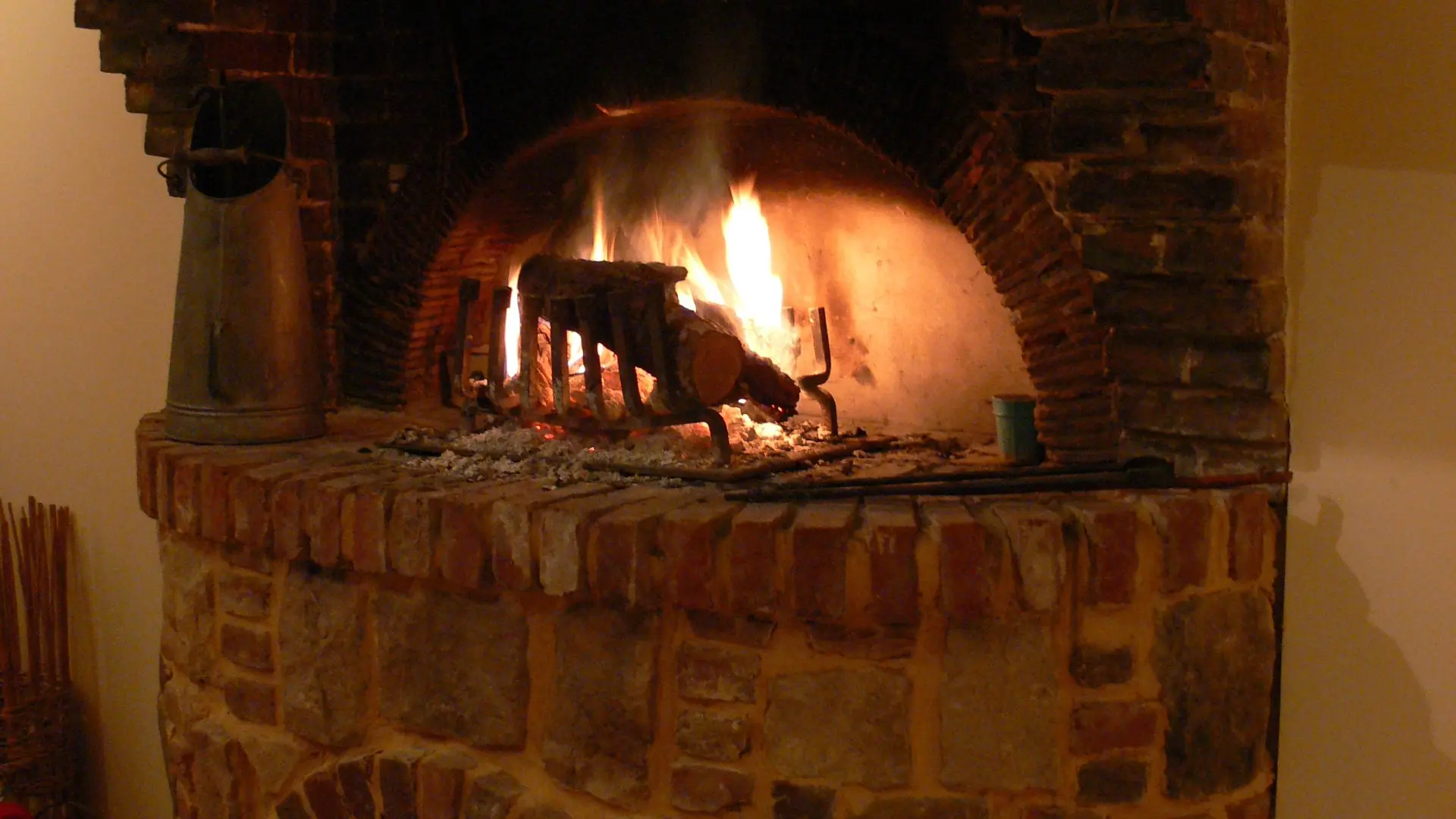 La cheminée, idéale pour l'hiver