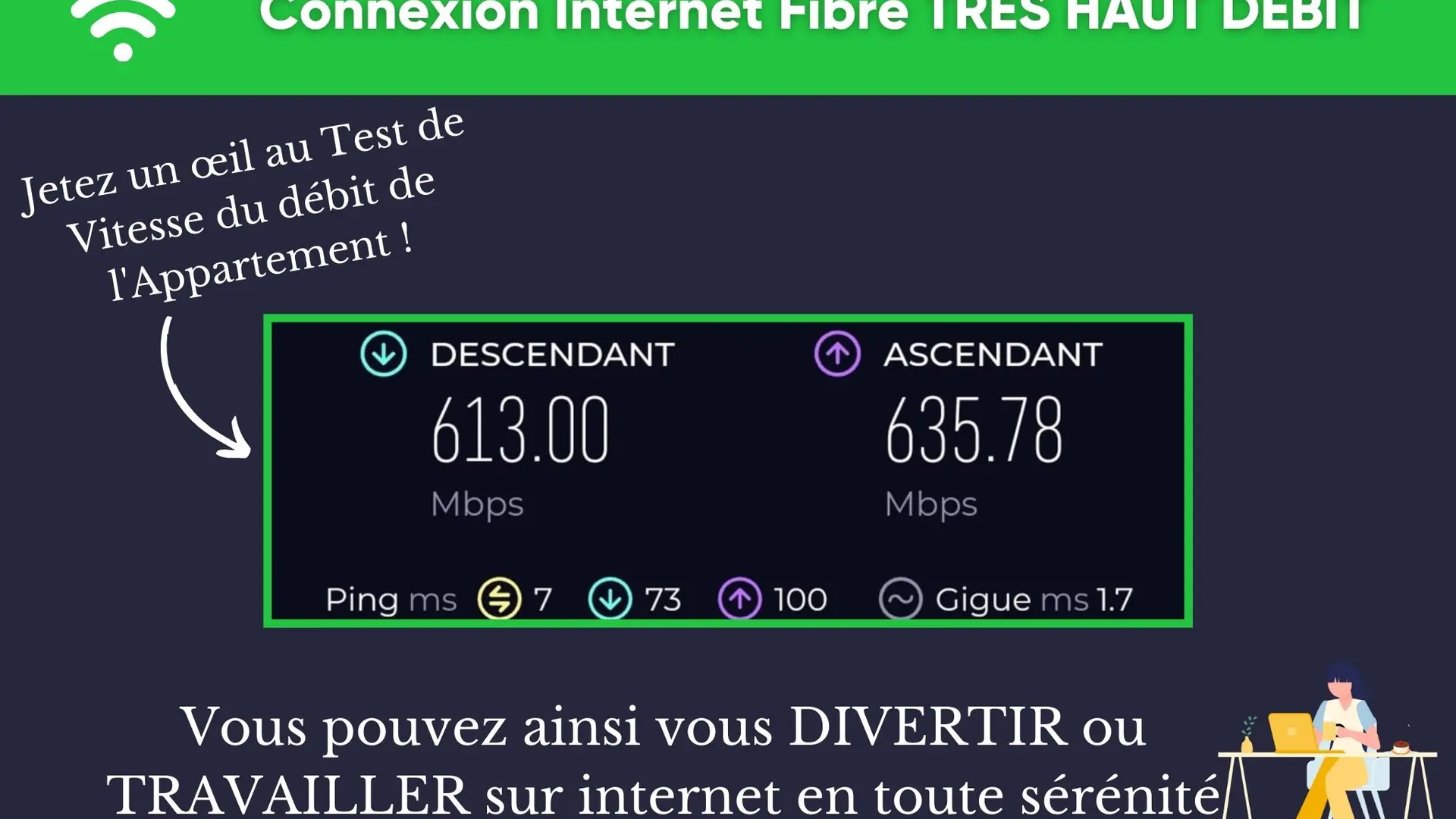 Connexion Internet Très Haut Débit - 1