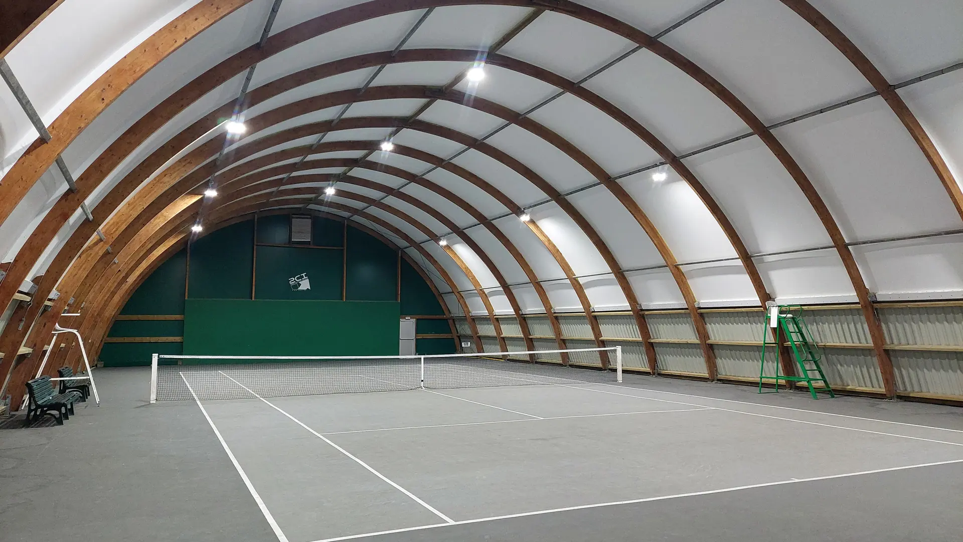 Court de tennis couvert à Offranville