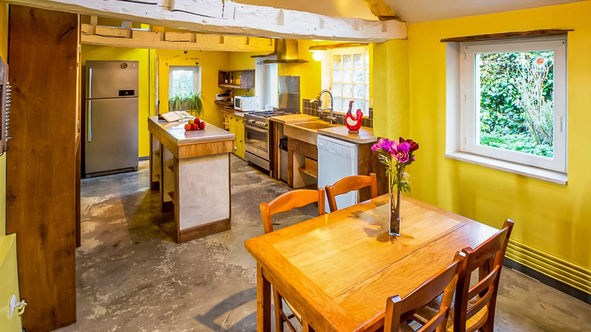 Cuisine du Gîte de l'Étoile de Forges