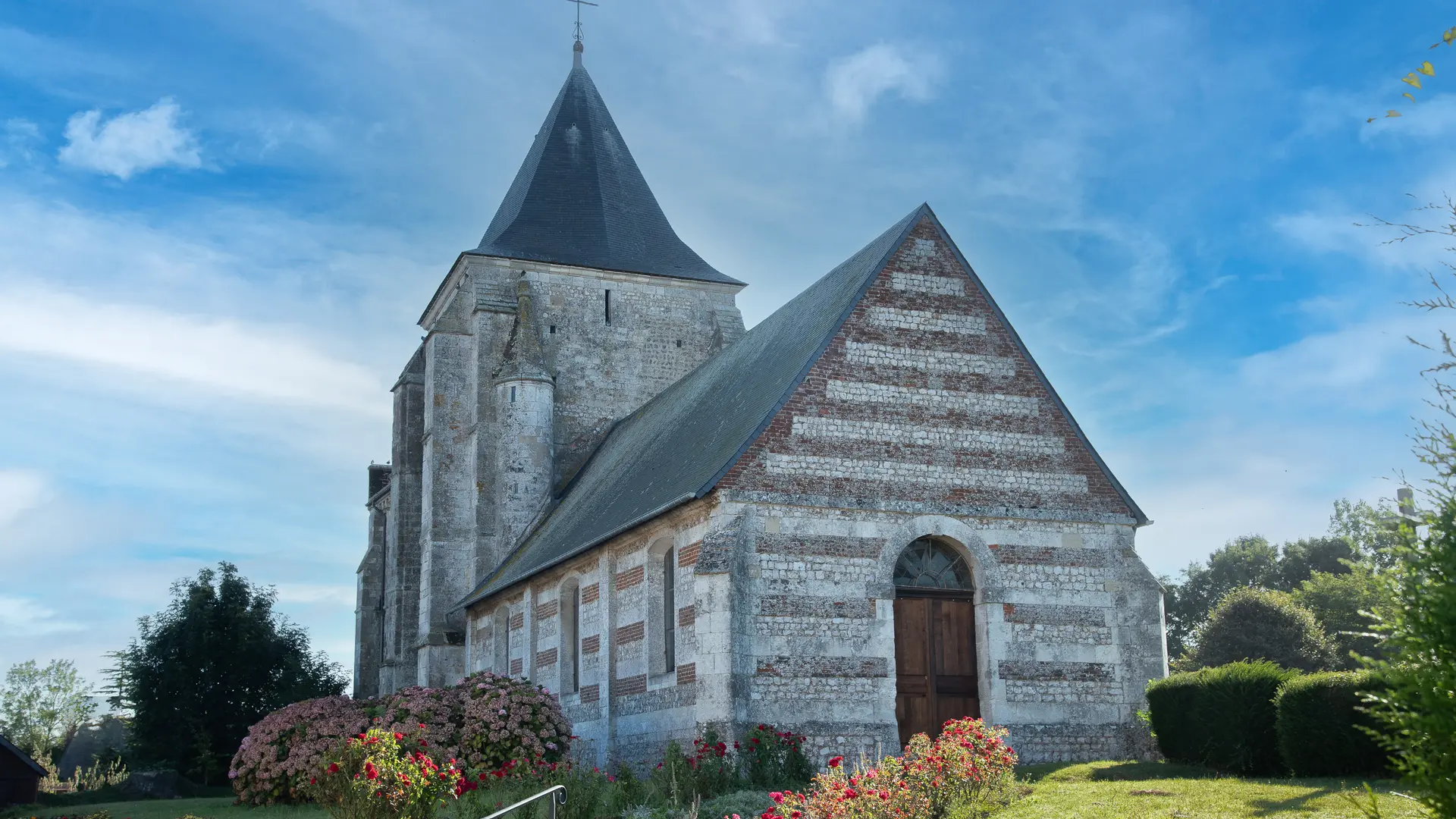 Eglise de Saint-Jean d'Abbetot - La Cerlangue