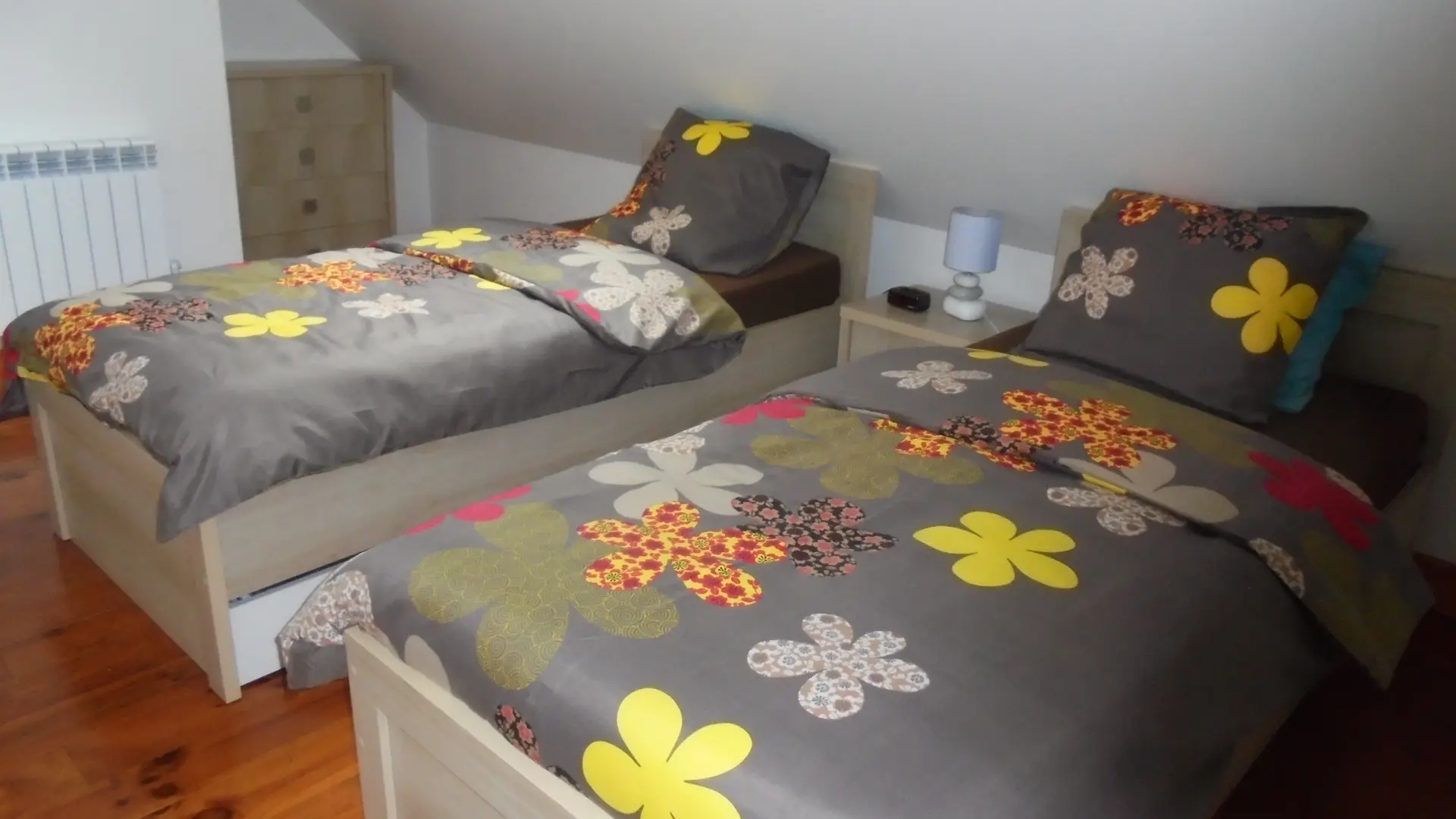 Chambre 2 lits