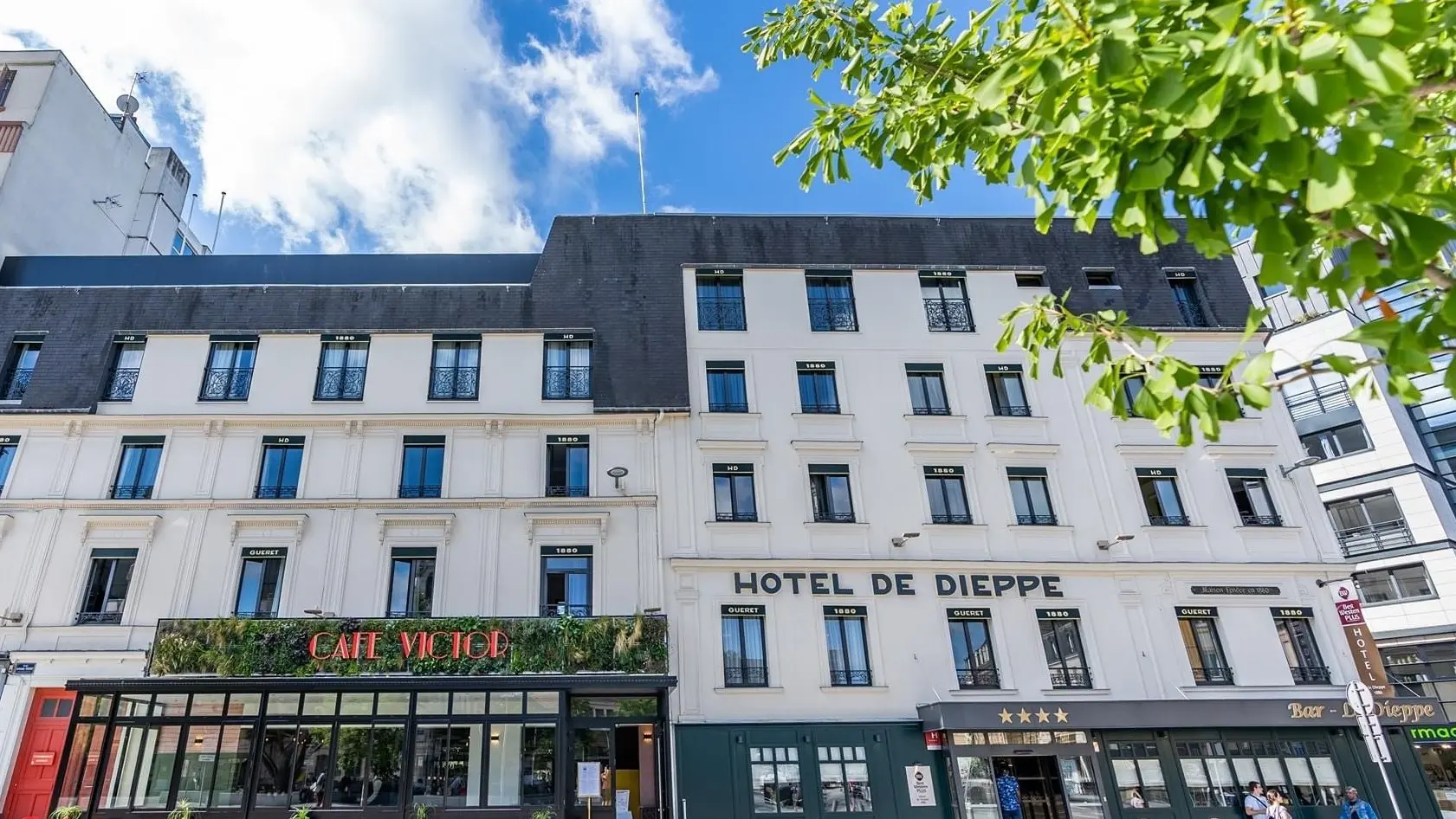 FACADE HOTEL DE DIEPPE