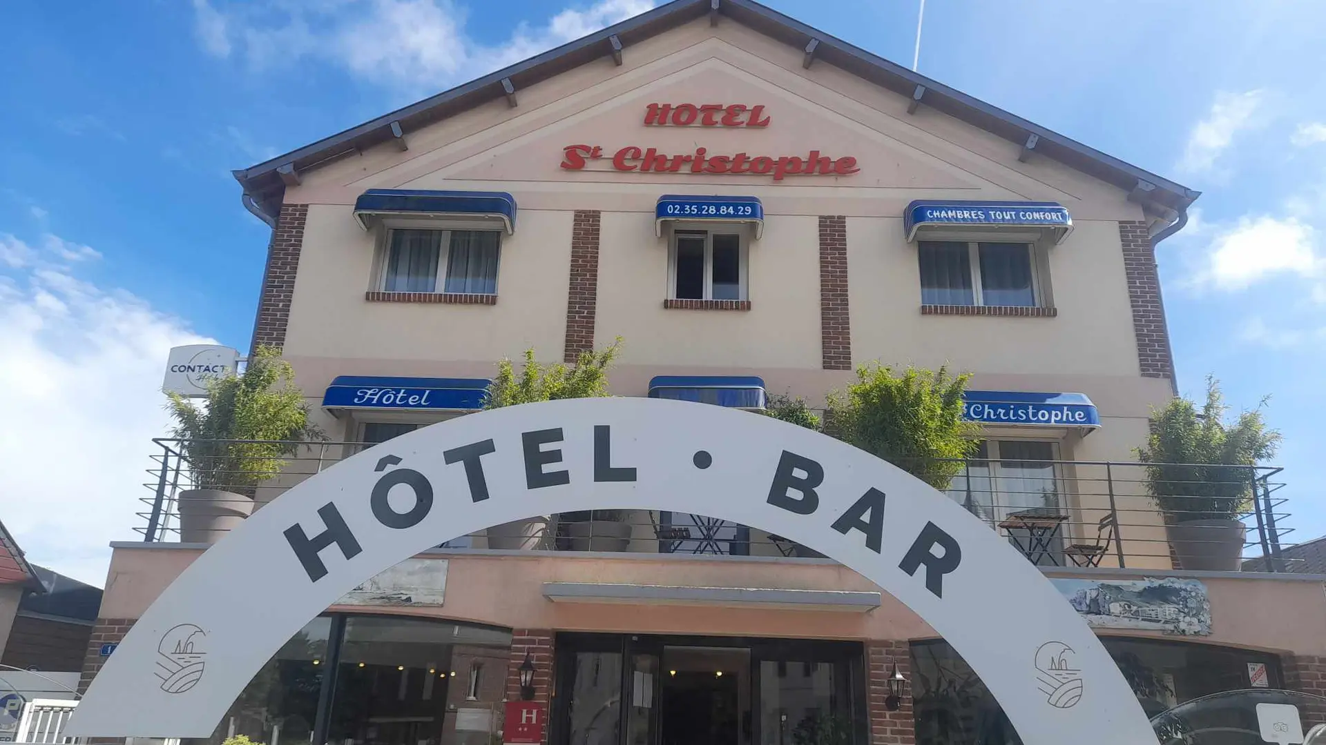 Facade hôtel
