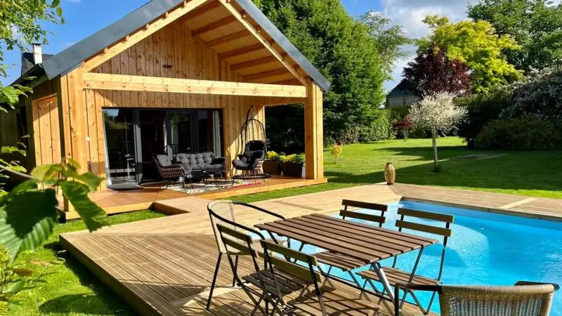 Gîtes de France® - Le Cottage des Hauts Poiriers - Piscine & Spa