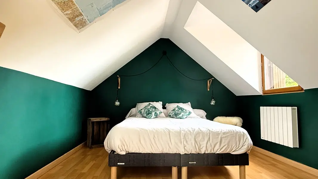Gite-du-bout-d-caillou-Cailly-proche A 28-Rouen-chambre