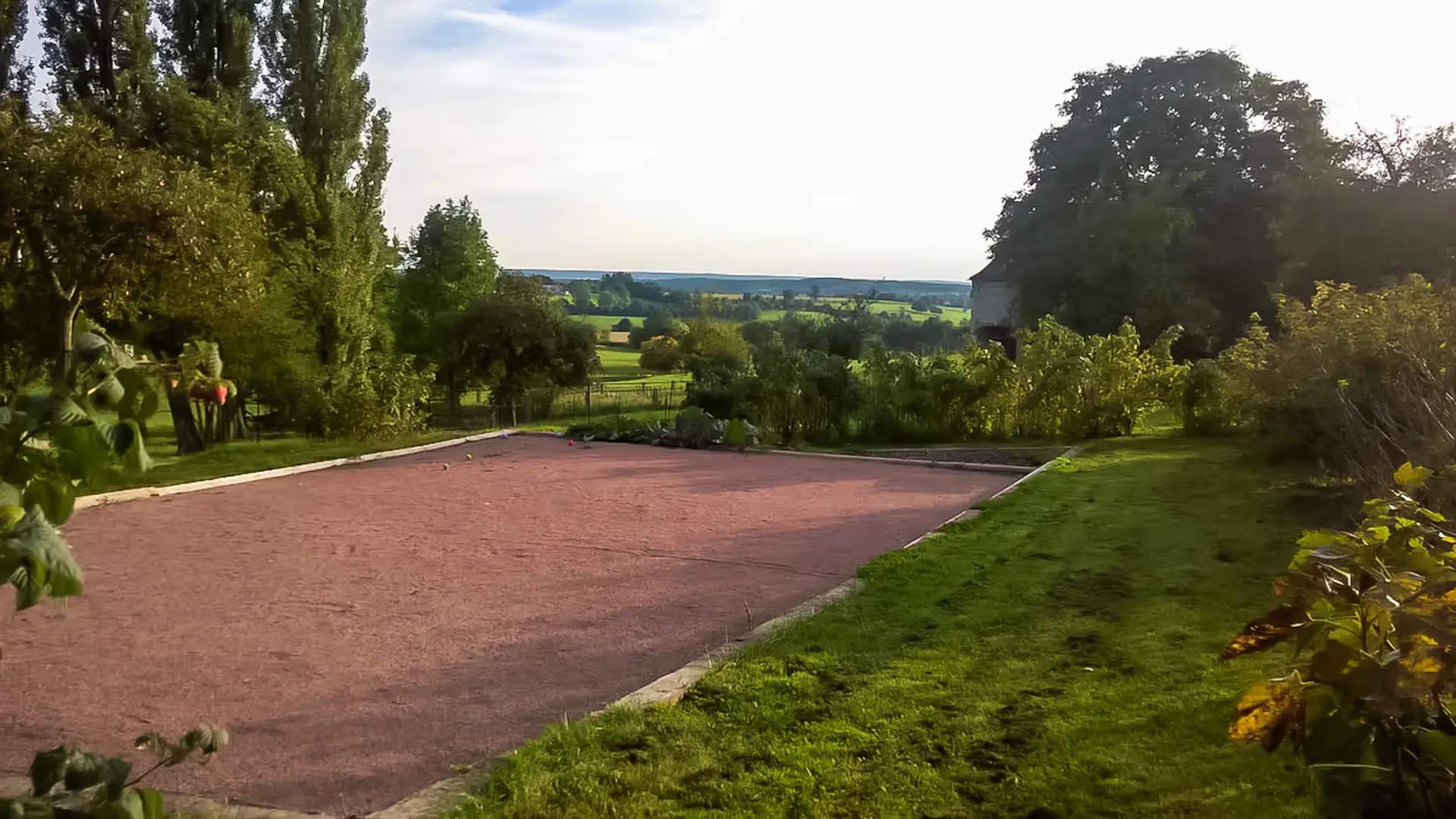 Terrain de pétanque