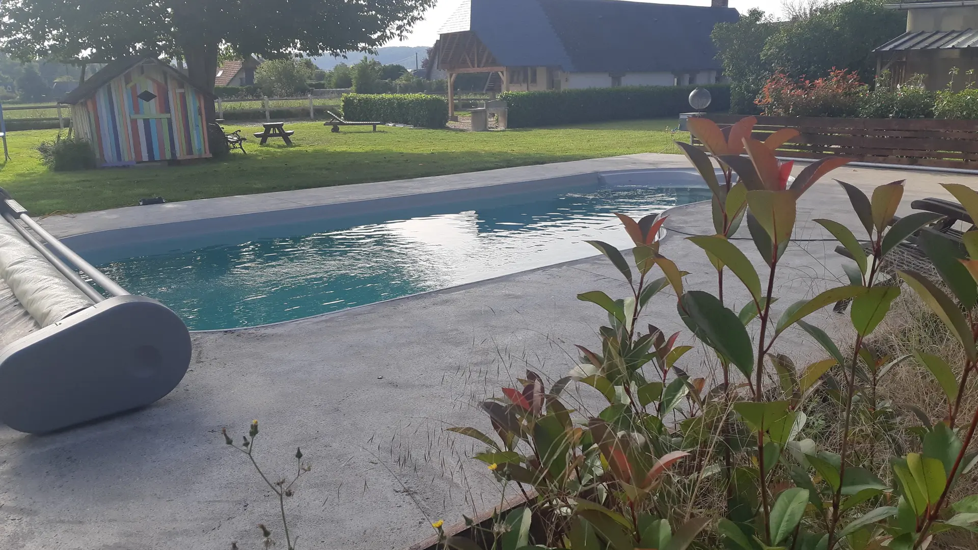 Gite vallée de Seine Piscine