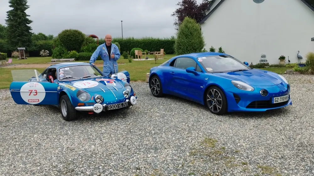 Hôtes au clos Brayon pour les 70 ans d'Alpine