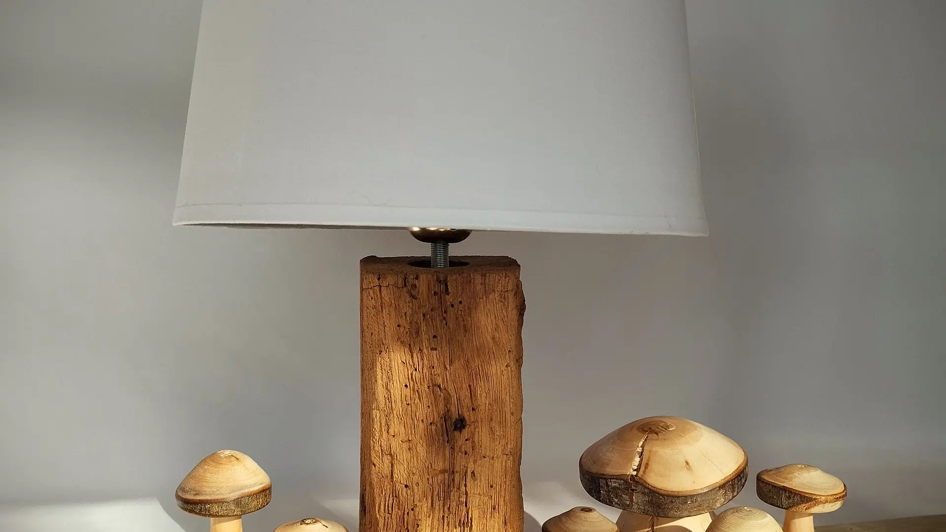 Lampe et champignons  L'atelier d'Eawy