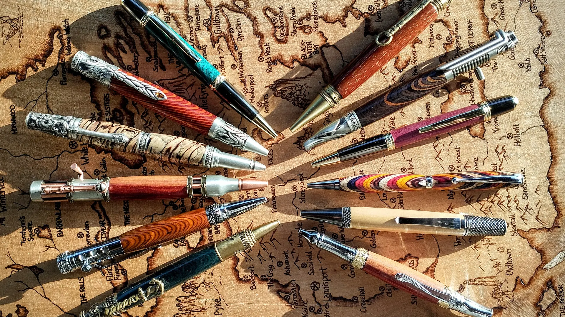 Stylos bois L'atelier d'Eawy