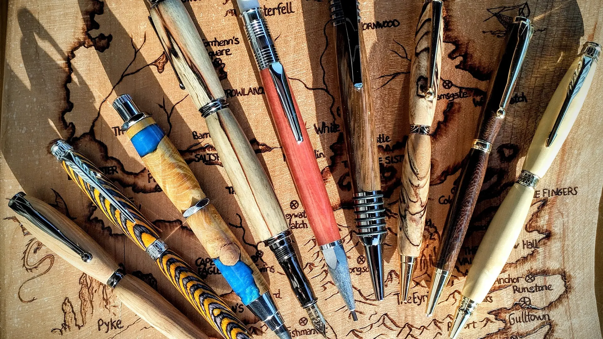 Stylos bois L'atelier d'Eawy