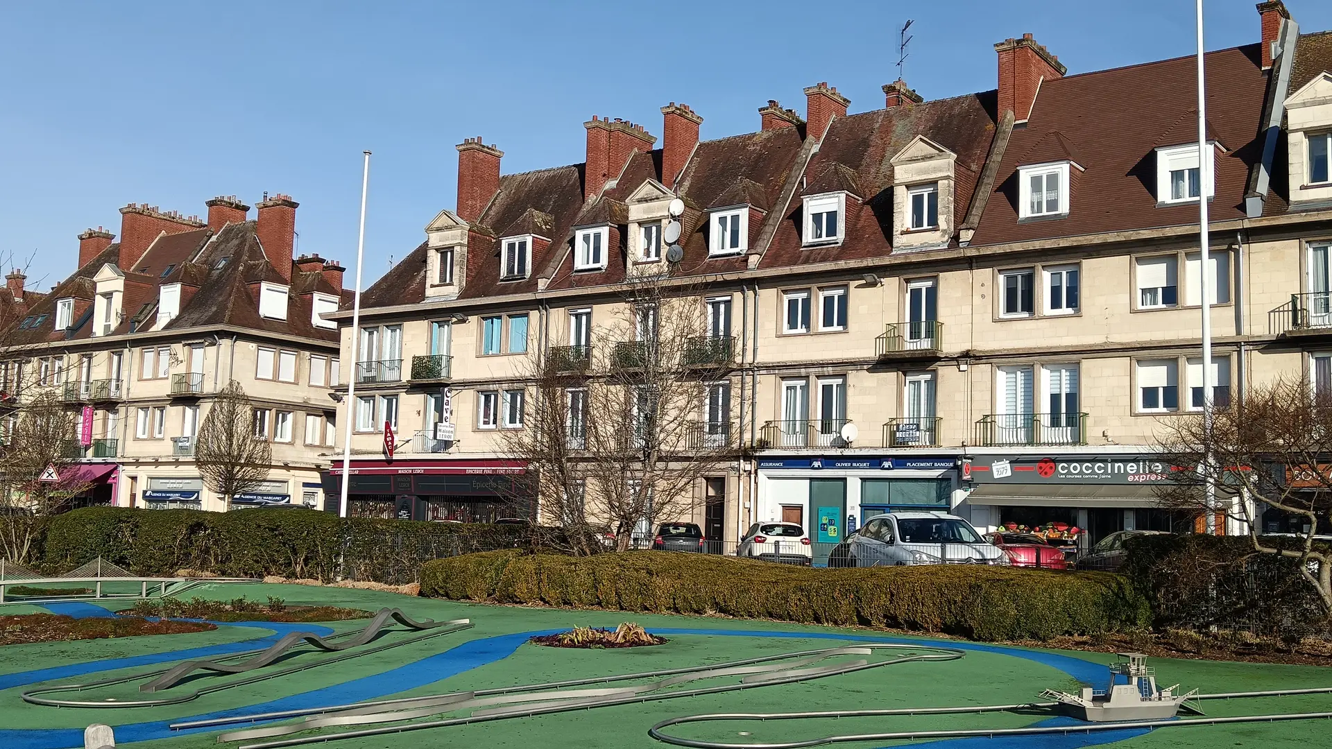 Caudebec en Caux avec le mini golf