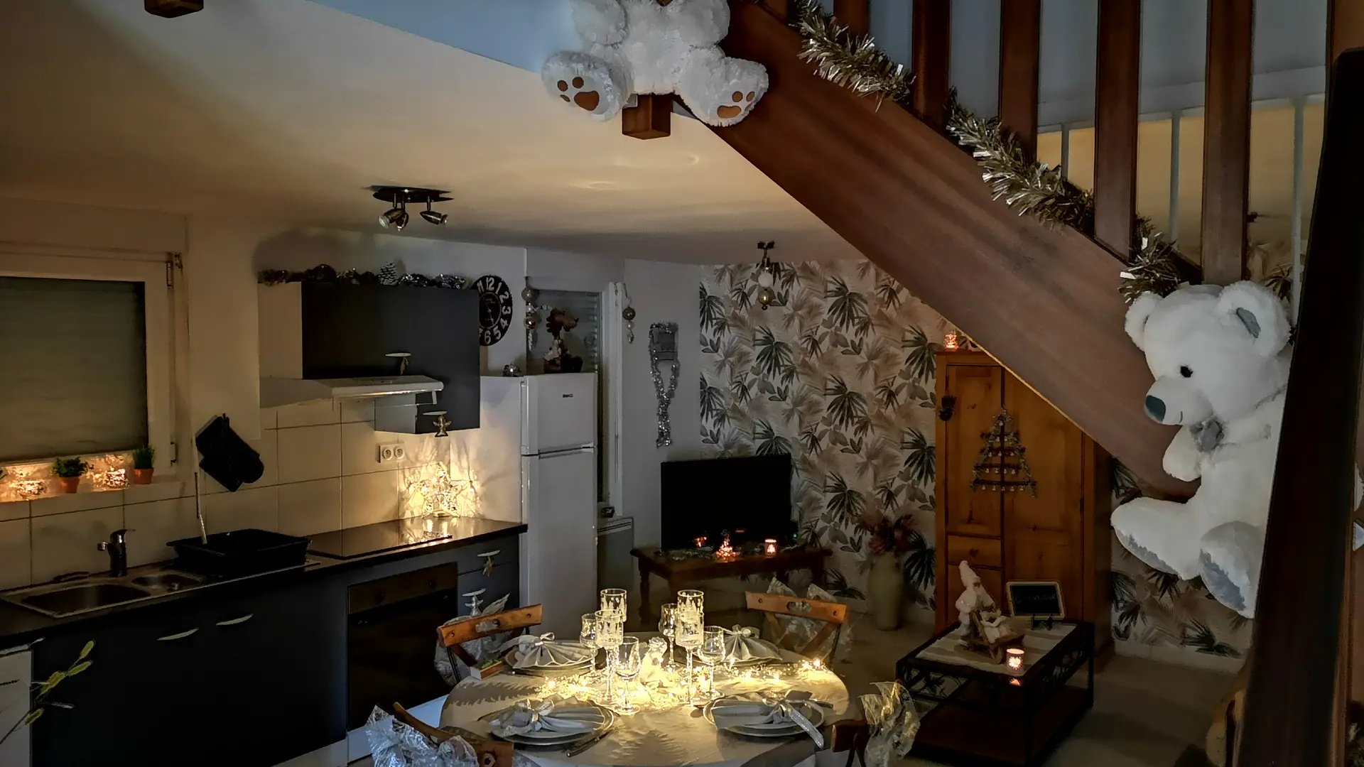 Décoration du gîte, à découvrir pendant les fêtes de fin d'année