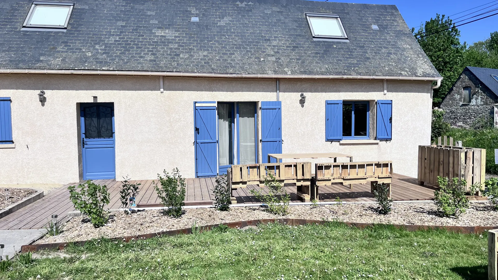 Façade du Gite PMR MOANA