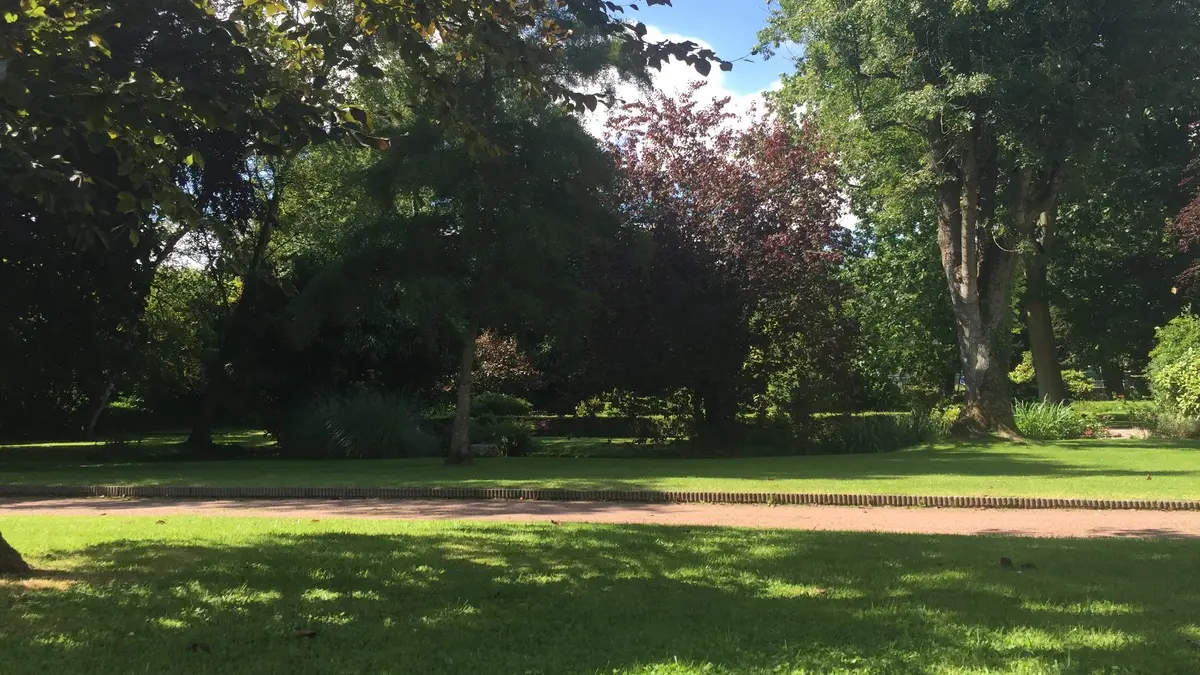 Parcours dans le parc