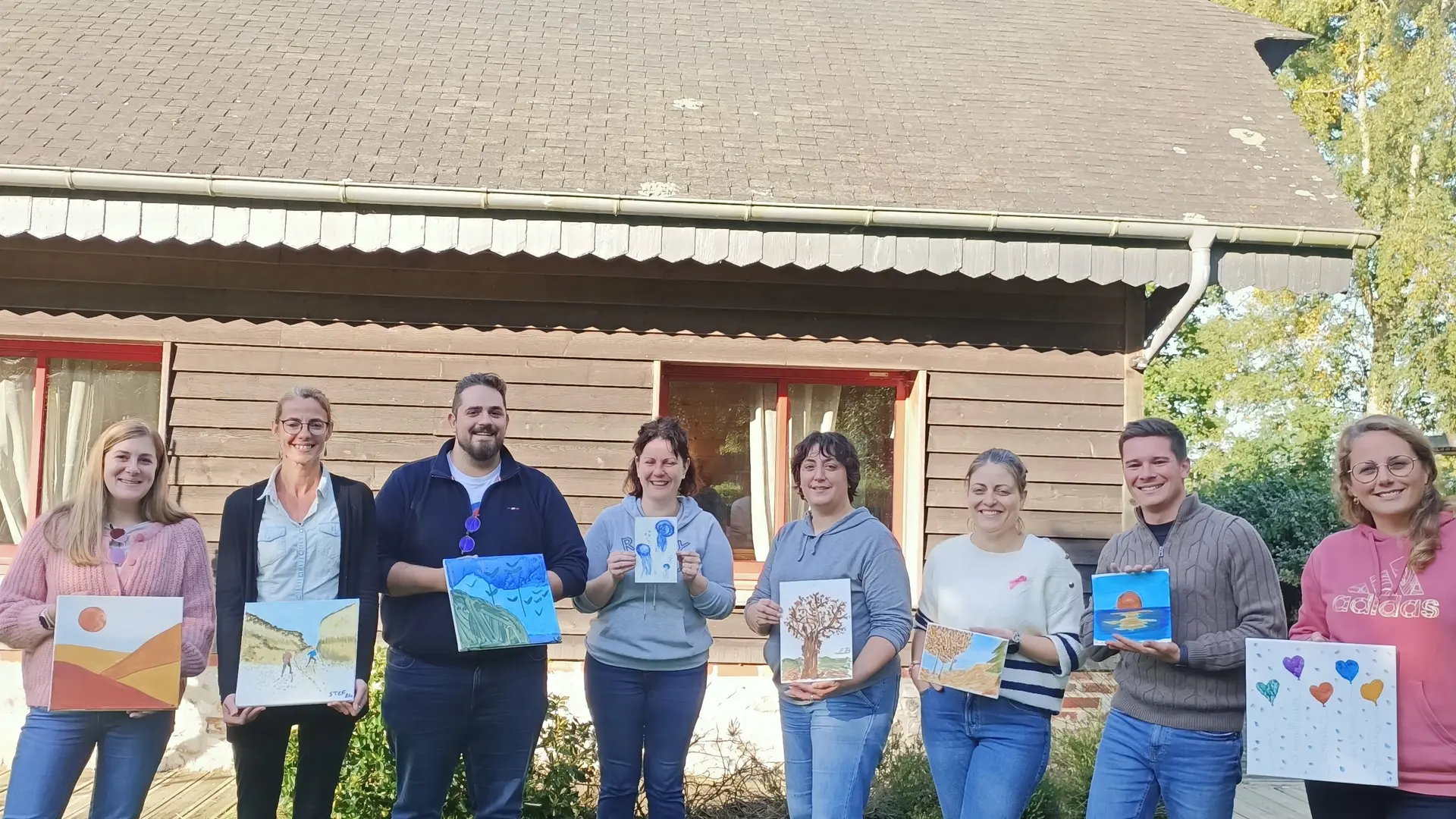 Team building nature : on joue les artistes