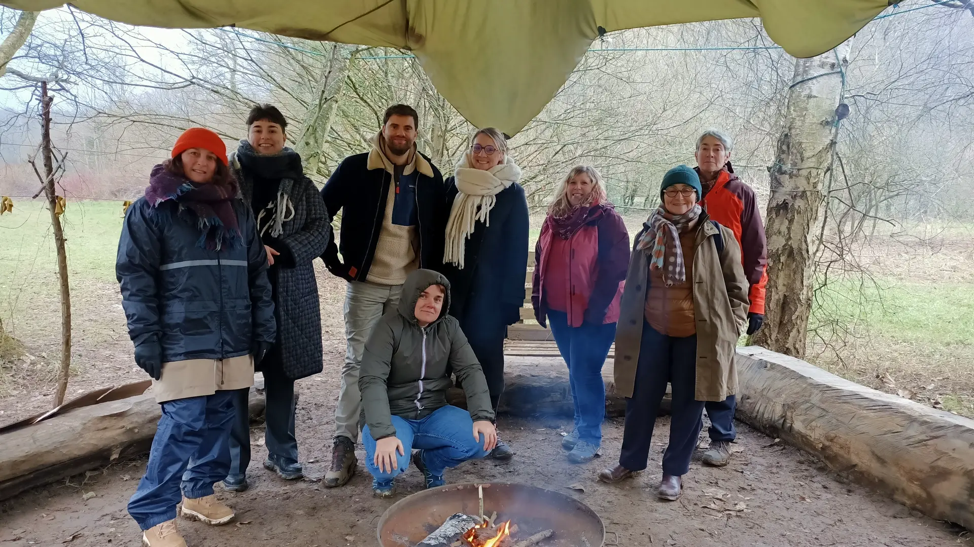 Team building nature, on affronte le froid !