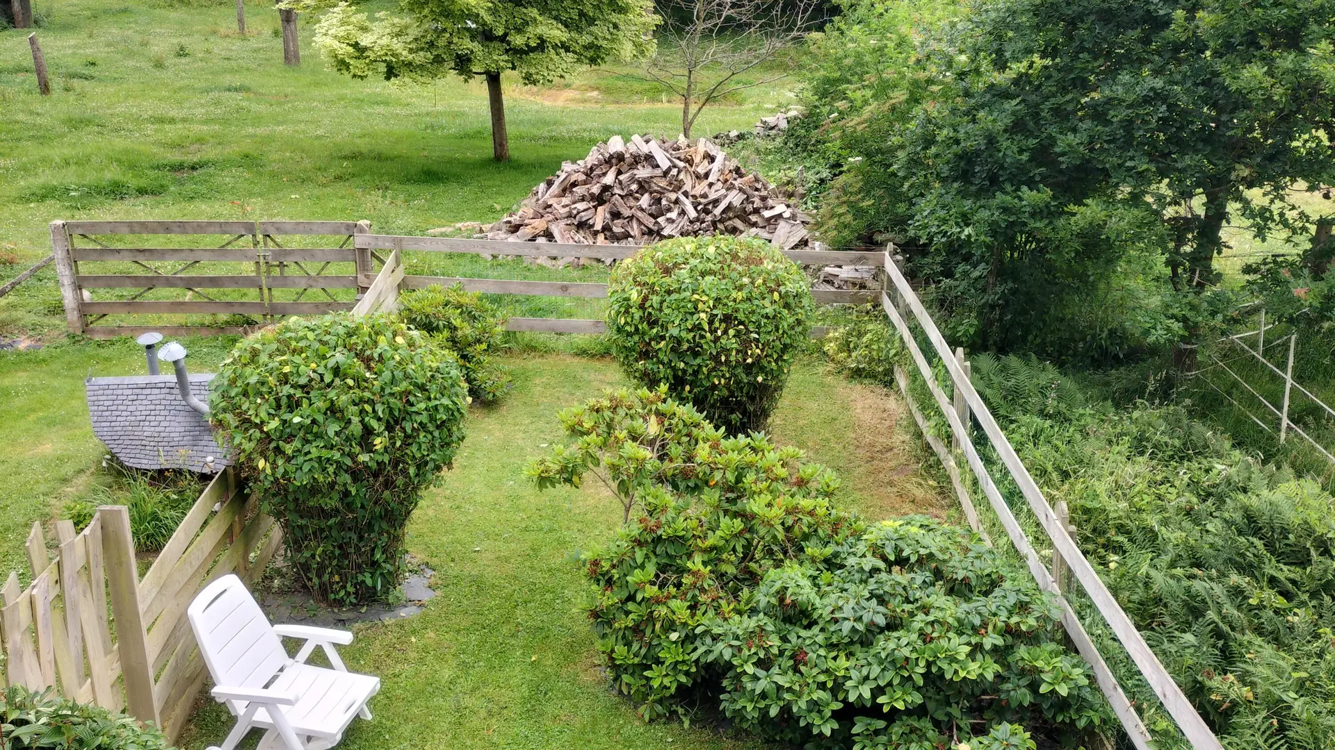 le Champêtre - jardin terrasse