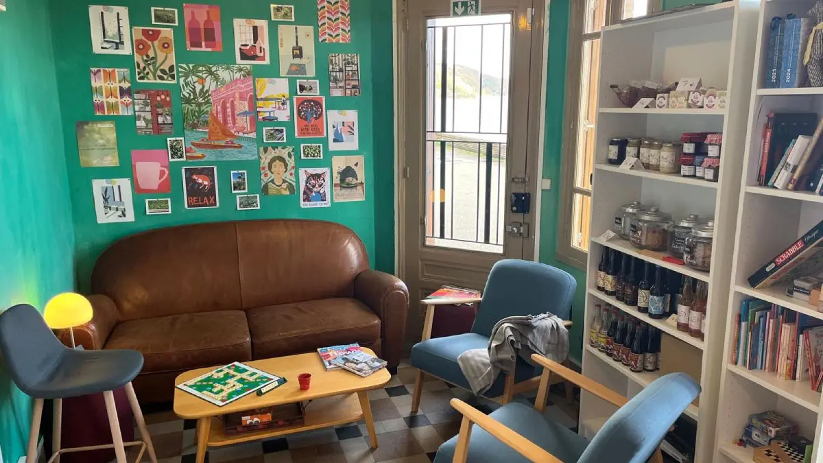 Intérieur salon Les Pilotes villequier