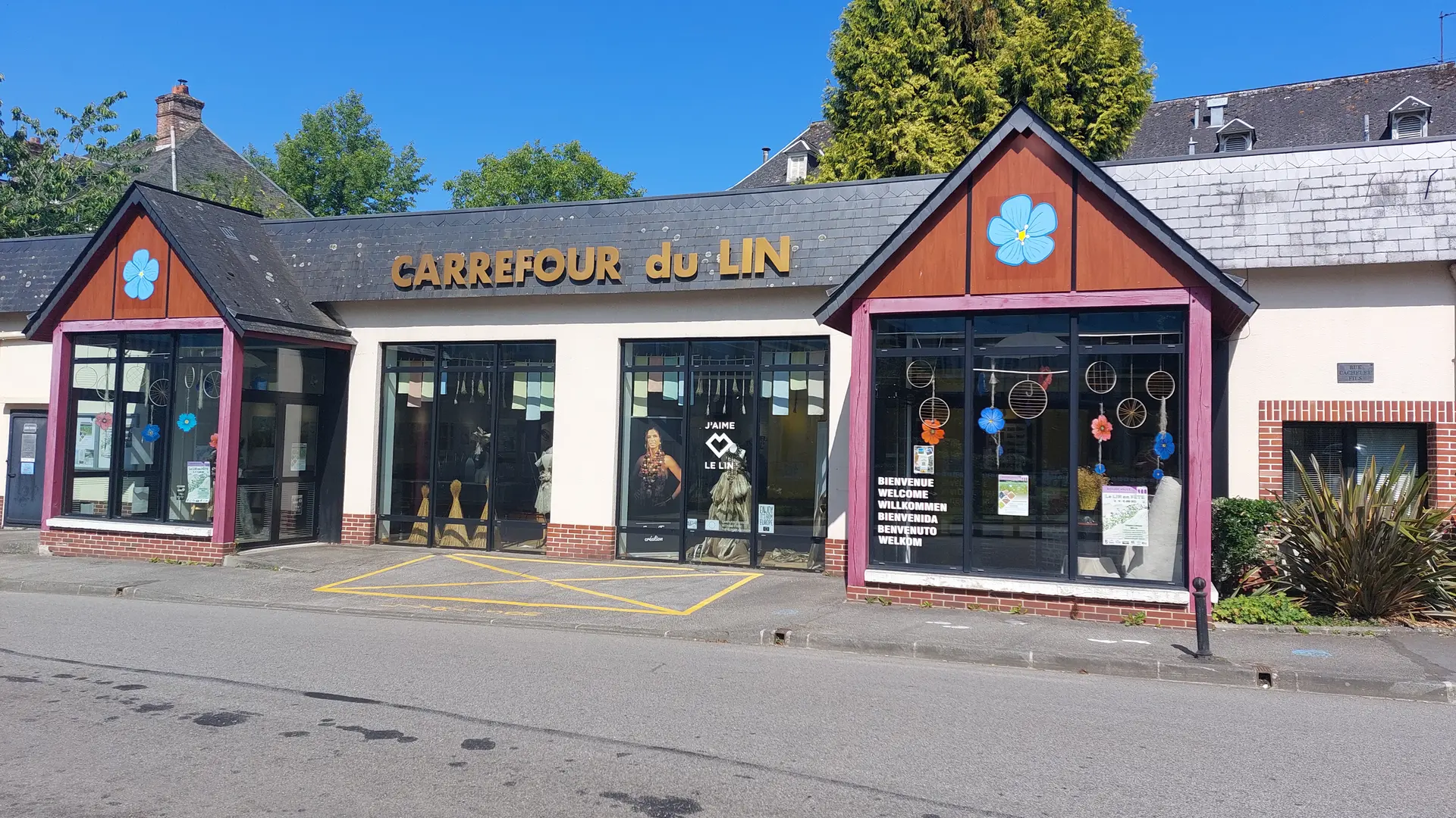 Doudeville - Carrefour du Lin