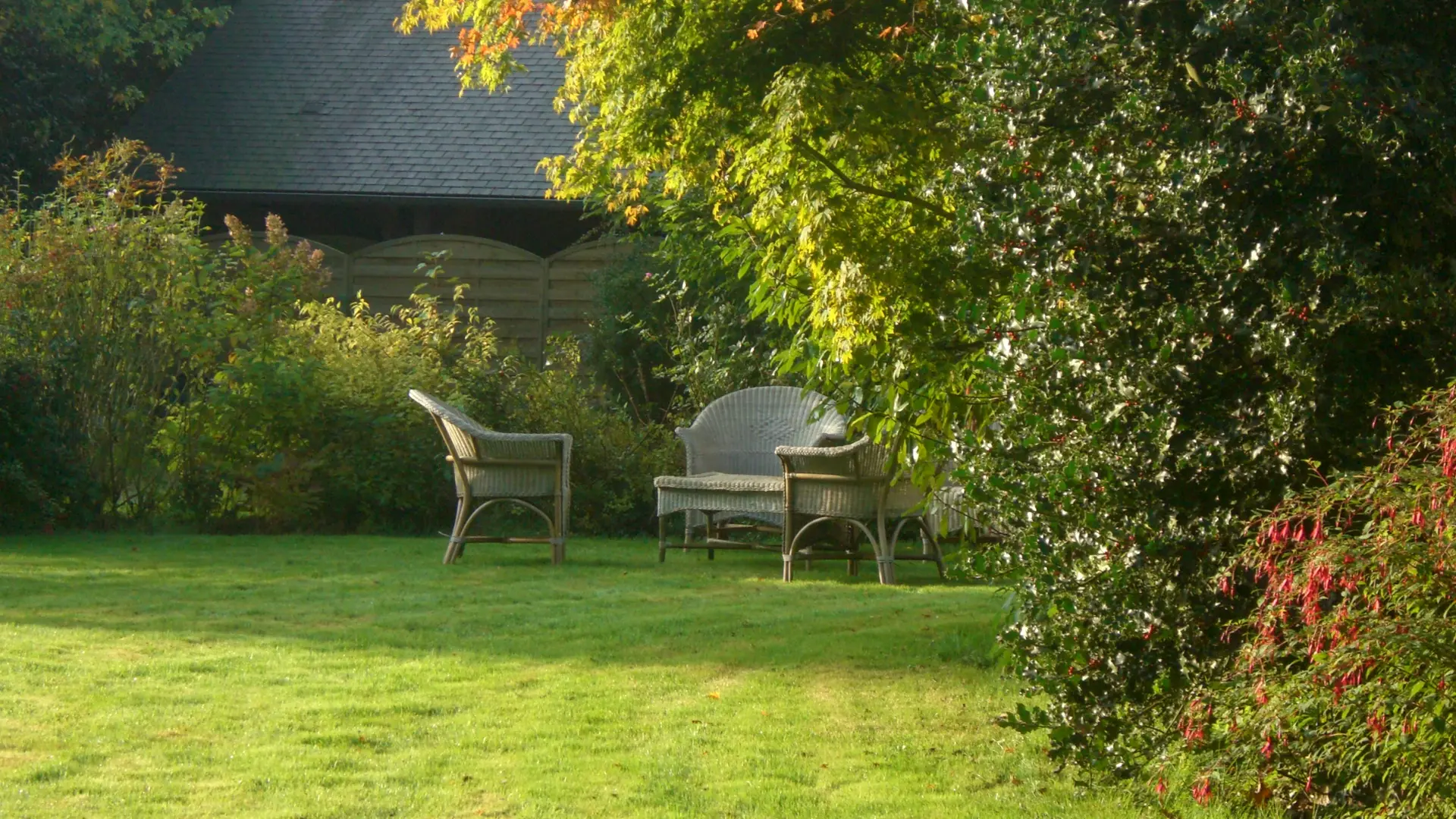 Quiberville - Castel des Vergers - Jardin - Mme Peixoto