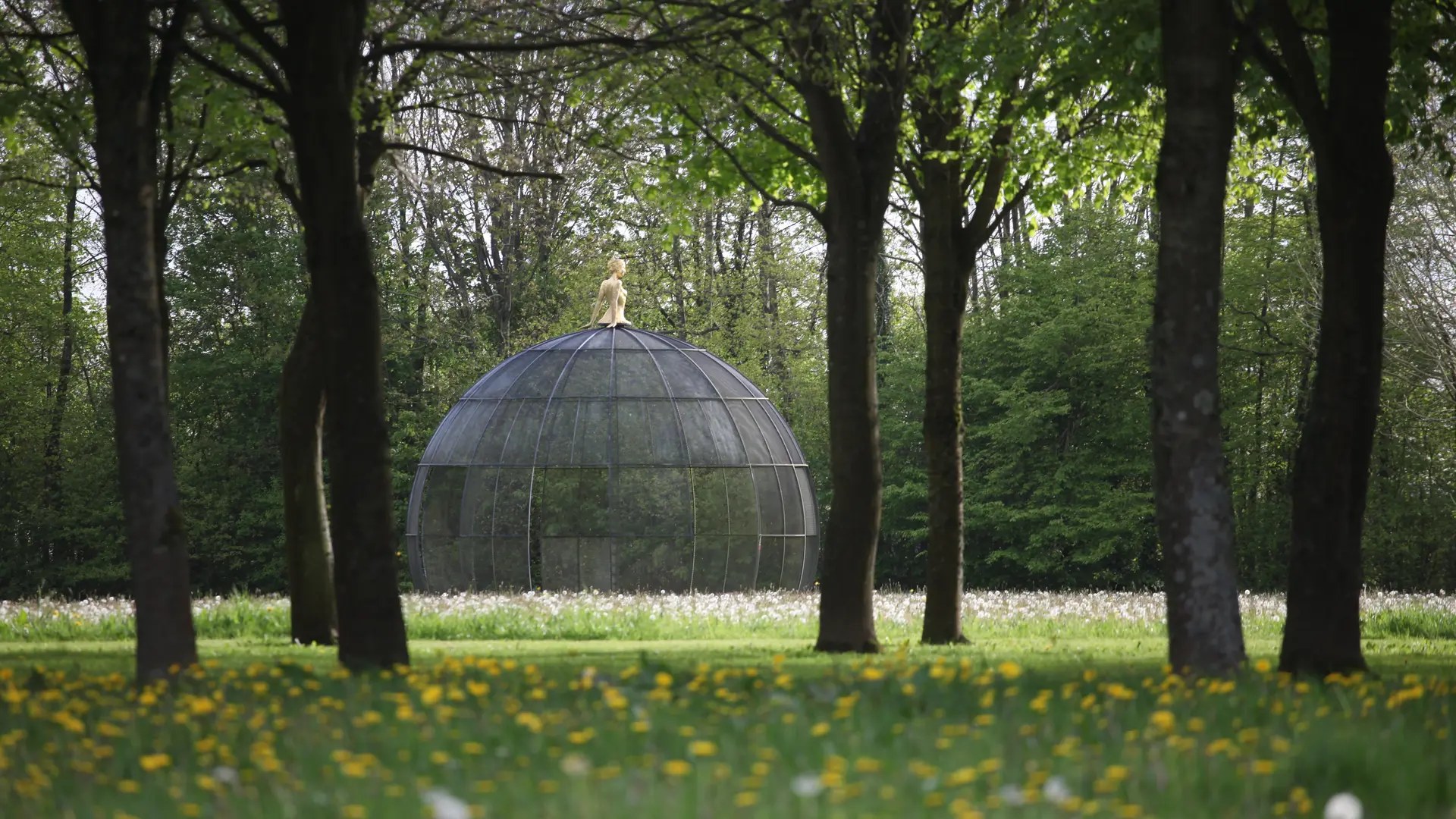 Le Jardin des sculptures, Château de Bois-Guilbert - Gaïa