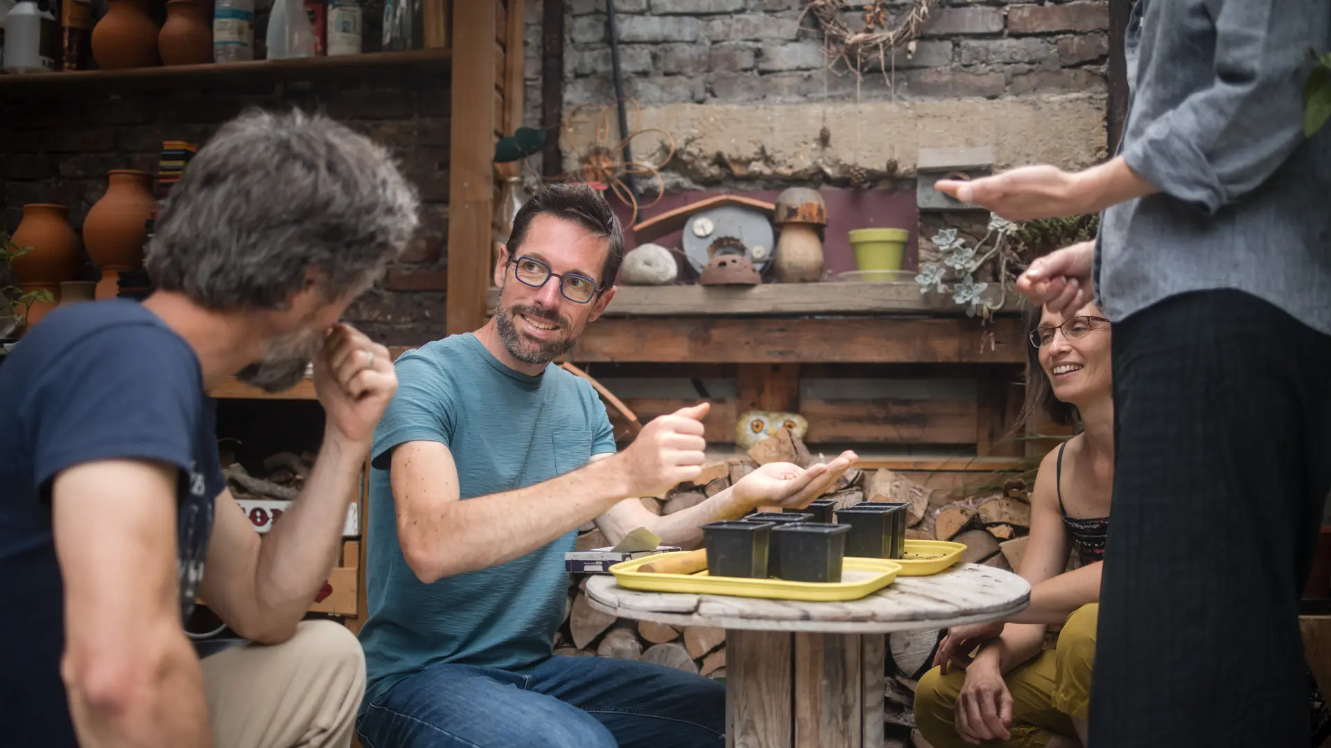 Atelier au jardin - Sotteville-les-Rouen