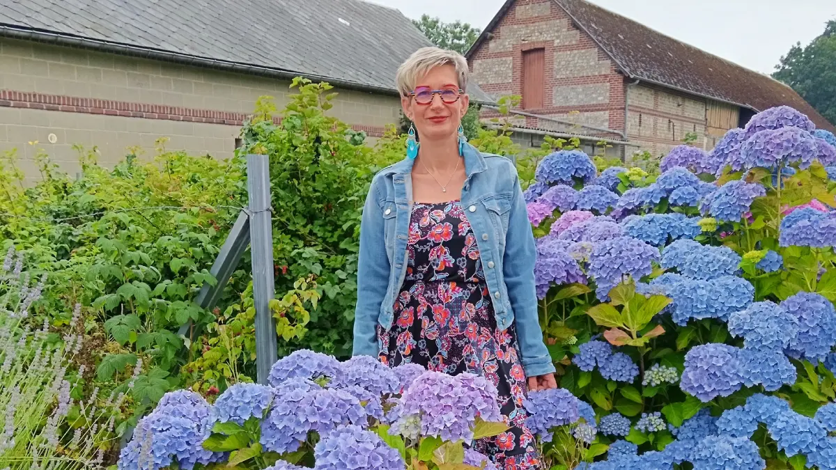L'Ancienne Forges - Louvetot-hortensias