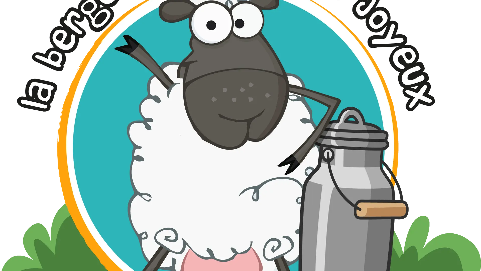 LOGO LA BERGERIE DU HAMEAU JOYEUX FOND TRANSPARENT