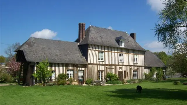 La façade de la maison