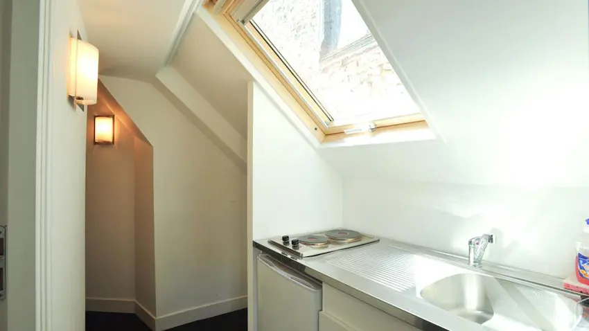 Kitchenette de la Chambre Terre