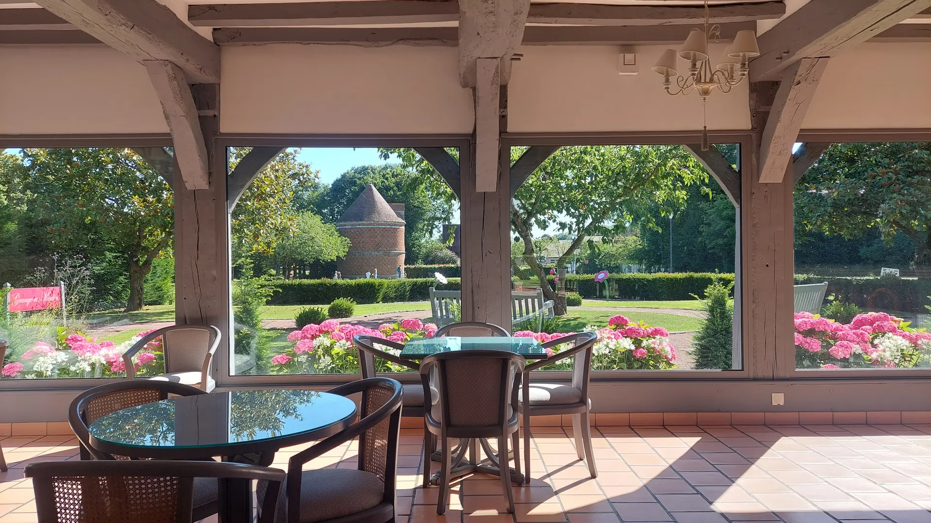 La Terrasse Gourmande, Parc du Colombier à Offranville