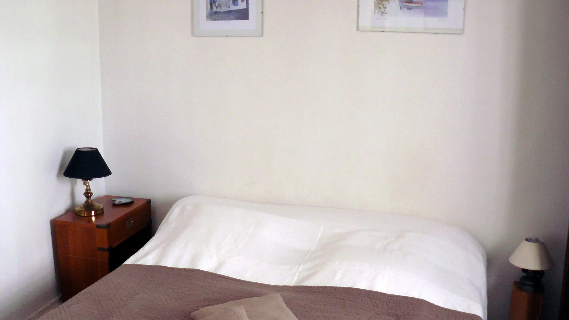 Chambre lit double