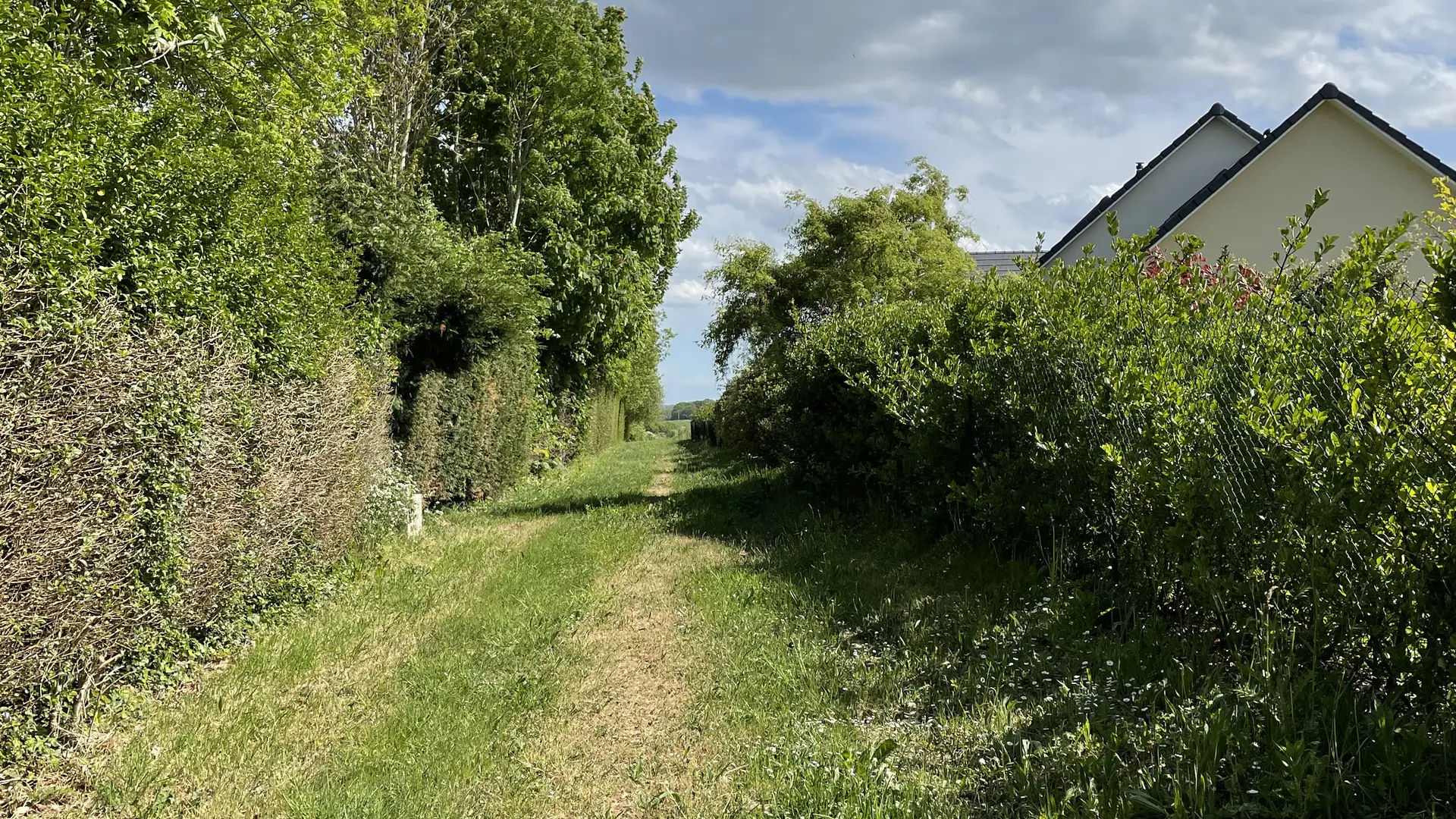 Le Chemin communal pour descendre à la mer