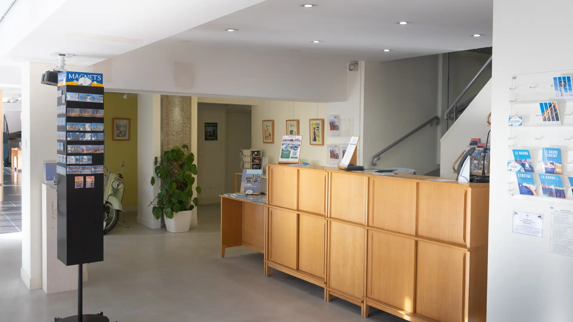 Accueil de la Maison du Patrimoine