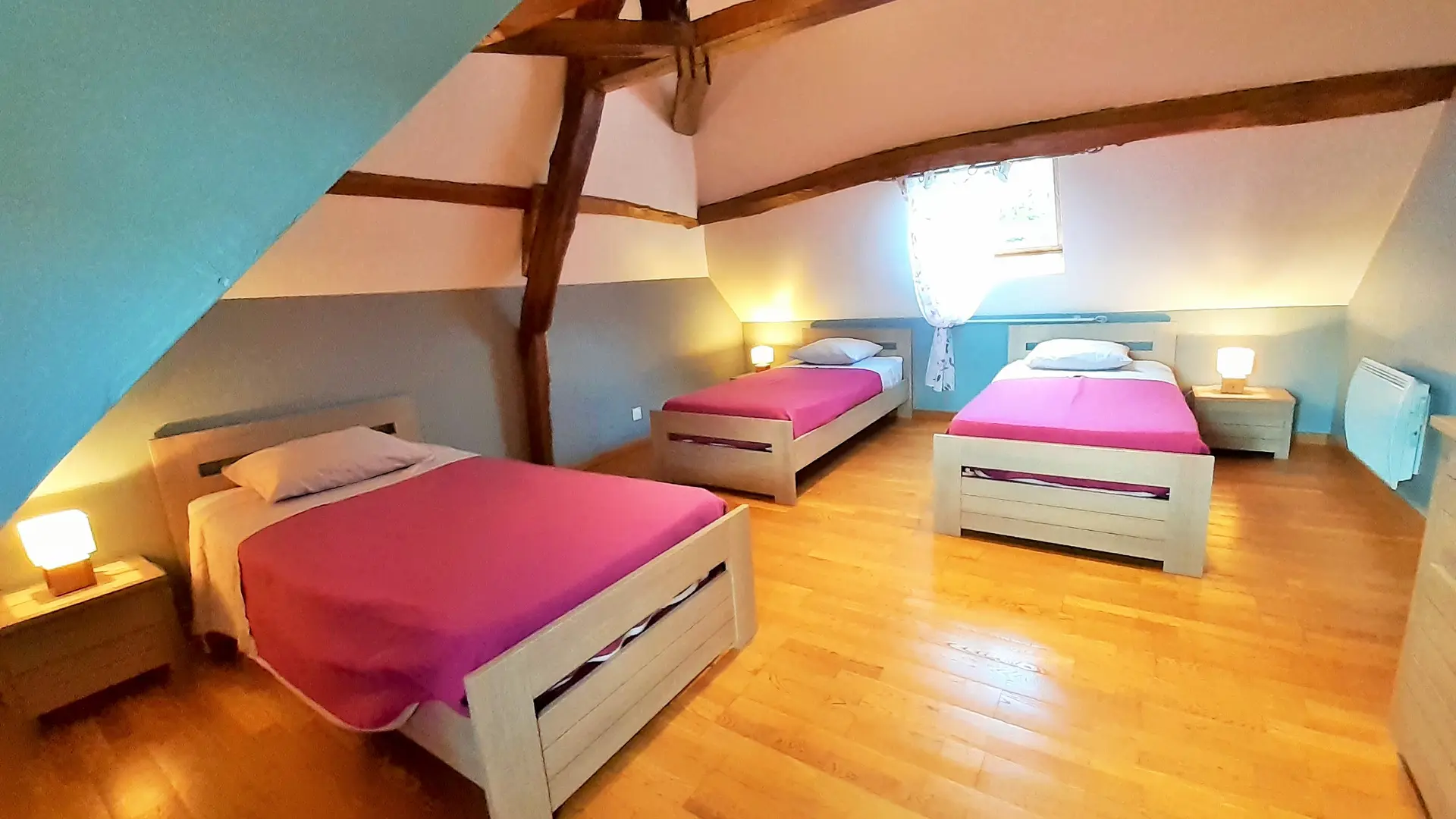 Chambre étage 3 lits