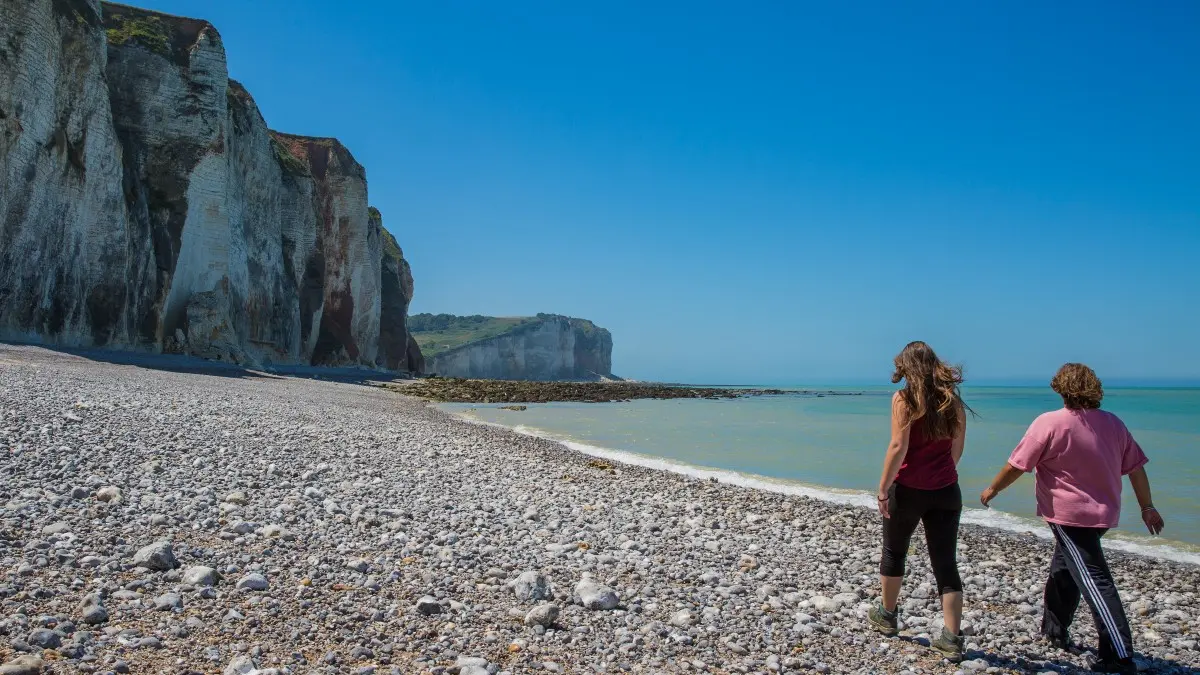 Randonnée sur la plage