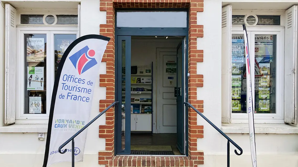 Office de tourisme Normandie Caux Vexin Buchy devanture © ML Vittori