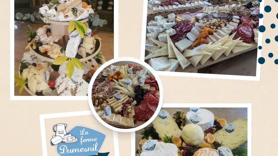 Pièce montée, planche apéro, plateau de fromages